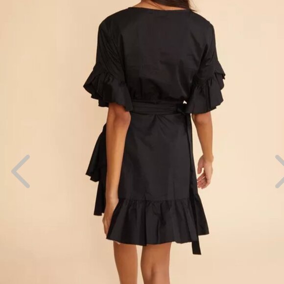 Cynthia Rowley Black cocktail mini dress NWT - Picture 4 of 4